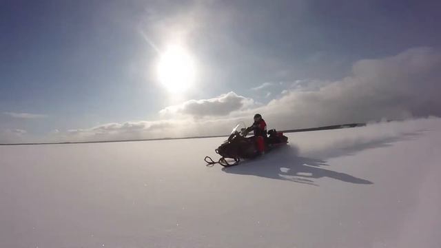 Снегоходы на Селигере
