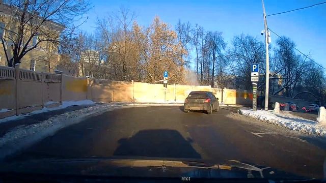 ASMR Moscow winter drive, sunny day смотреть онлайн