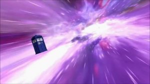 The TARDIS Falling through time