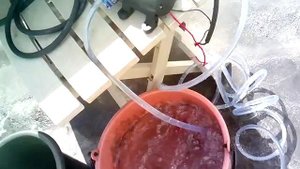 солнечная панель и китайская  помпа