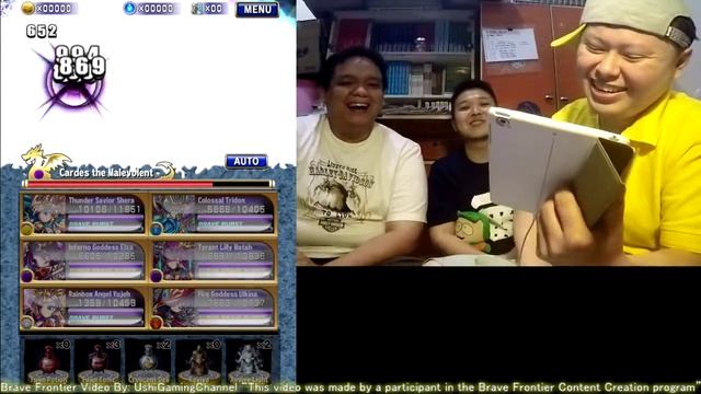 Brave Frontier Global Trial 004 1 Squad Clear Walkthrough - Funny Cardes Fight With Kyle!? смотреть онлайн