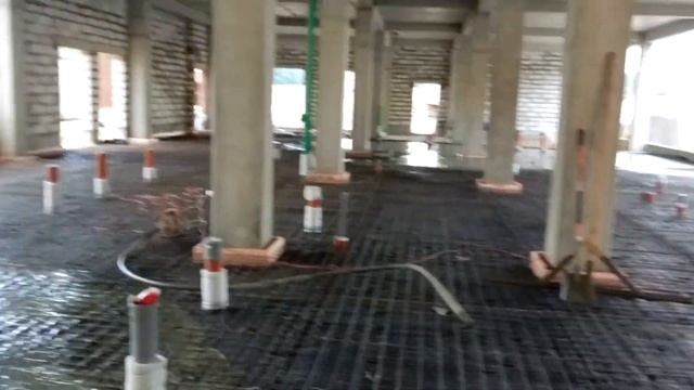 Гигантская заливка бетона. Будни беларусского плотника-бетонщика 4 разряда))