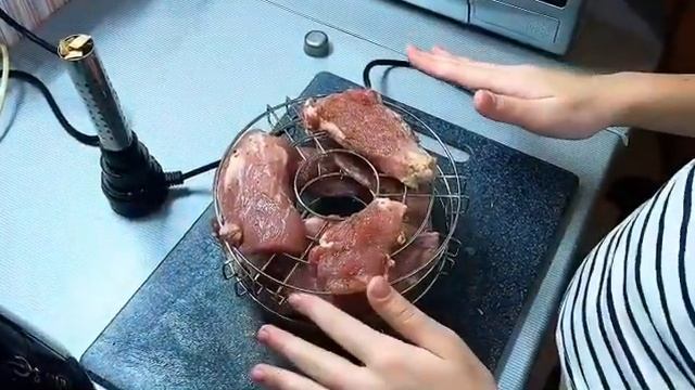 Коптим мясо ? дома !