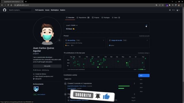 21. Readme para Perfil de Github | Curso de Markdown desde cero смотреть онлайн