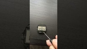 Casio F 105    замена батарейки и запуск часов