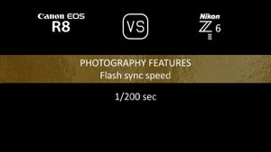 Canon EOS R8 vs. Nikon Z6 II: A Comparison of Specifications