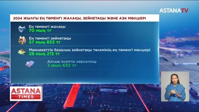 2024 жылы ең төменгі зейнетақы мөлшері қанша болады? смотреть онлайн