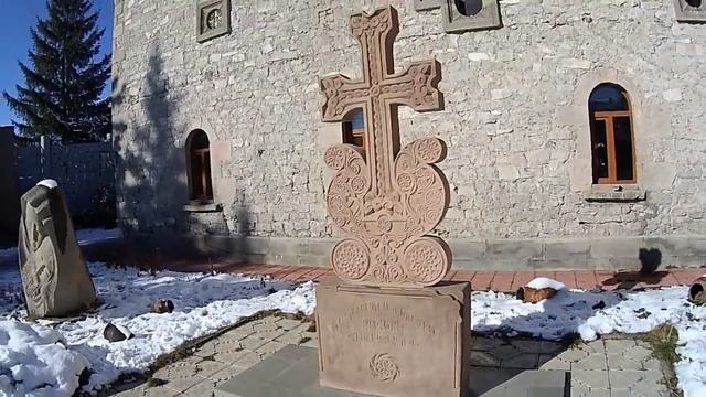 Ахалкалаки Церковь Сурб Хач памятники. смотреть онлайн