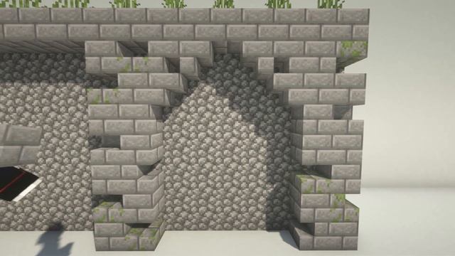 Minecraft Stone Wall Design Ideas | How to build Tutorial смотреть онлайн