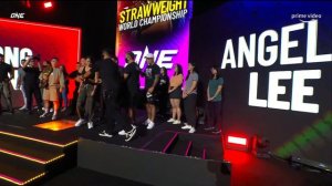 Xiong Jing Nan vs. Angela Lee - Weigh-in Face-Off - (ONE on Prime Video 2) - /r/WMMA