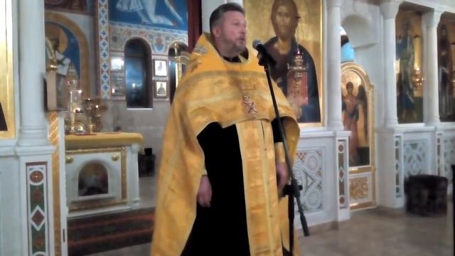 Проповедь отца настоятеля в день памяти сщмч. Киприана и мц. Иустины (14.10.17) смотреть онлайн