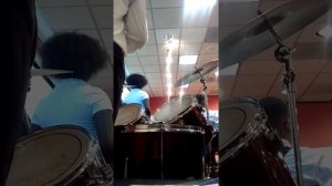 Shaun's Band Performance performing for the principals at the Baltimore city school board