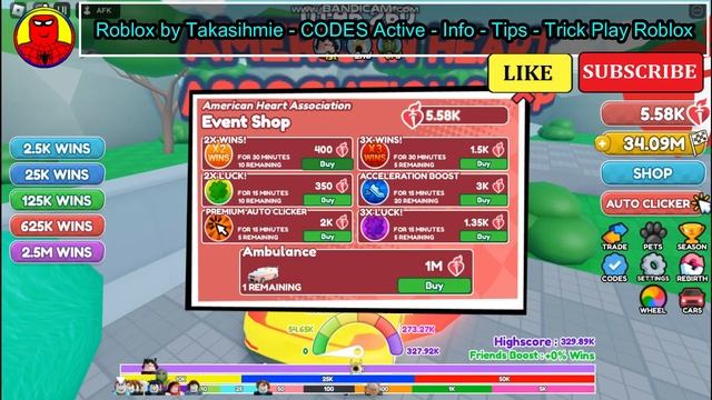 ALL CODES Race Clicker ROBLOX June 1, 2023 смотреть онлайн