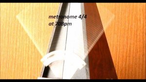 metronome 4/4 at 70 Bpm