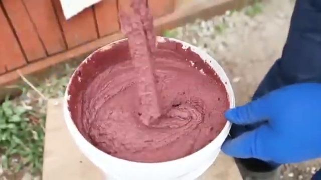 Наносим мраморную штукатурку "Эгида" на ЦСП (цементно-стружную плиту).