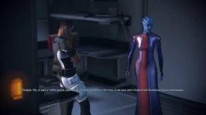 Mass Effect 2 роман с Лиарой