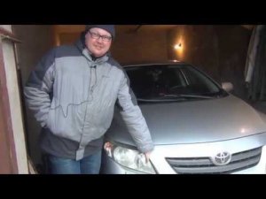 Замена лампы дальнего света на Toyota - Corolla