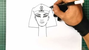 How to Draw Cleopatra - Egyptian Queen