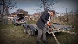 Начало строительства автономного дома на колесах / Автодом своими руками / Tiny house
