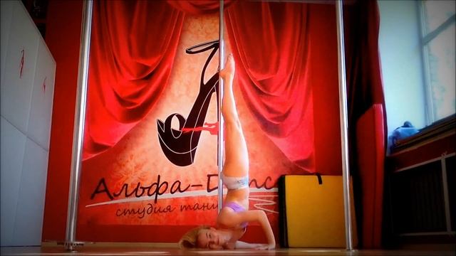 Elen Space/ промо /pole-dance/стойка вертикальная на плече/некоторые варианты выхода смотреть онлайн