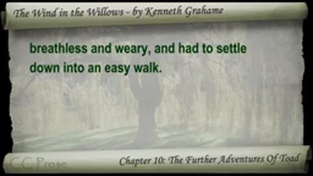 Chapter 10 - The Wind in the Willows by Kenneth Grahame - The Further Adventures Of Toad смотреть онлайн