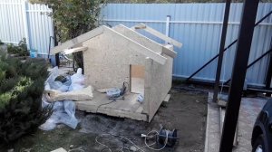 Будка для собаки своими руками(фото отчет)