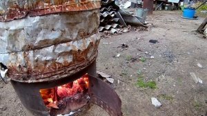 Пиролиз сосновой смолы (эксперимент №37)