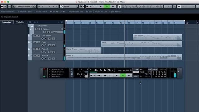 Piano Trio No.2 in Eb Major - Schubert / The Mechanic - Cubase Cover - Classical Music смотреть онлайн