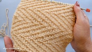 ПЛОТНЫЙ УЗОР С ИММИТАЦИЕЙ ТКАНОГО ПОЛОТНА 111 Вязание Узоры спицами