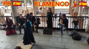 Octubre 2023 Ep182 | La Flamenco Dance Open Show | Plaza de España #sevillanas #flamenco #sevilla