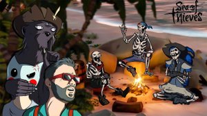 ПОДСЛУШАЛИ У СКЕЛЕТОВ, ГДЕ ХРАНИТСЯ КЛАД И ВЫКРАЛИ ЕГО! МОРСКИЕ ПРИКЛЮЧЕНИЯ В SEA OF THIEVES.