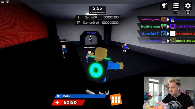 ЛАЗЕРНЫЕ БОИ в ROBLOX и причем тут ЯЙЦА | DAMON смотреть онлайн