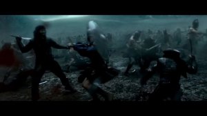 Спартанцы во главе с Фемистоклом против персов! 300 спартанцев