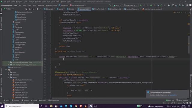 Build WhatsApp Chat App Kotlin Android Studio Part 17