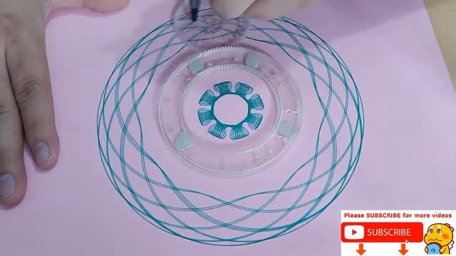 How To Draw Spirograph [ Spirograph Art ] #369