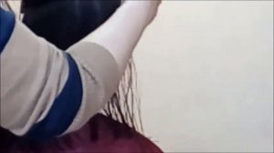 Как укоротить длину волос. Внешняя градуировка. How to shorten your hair. External graduation.