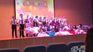 Прощальная песня с учителем начальной школы!