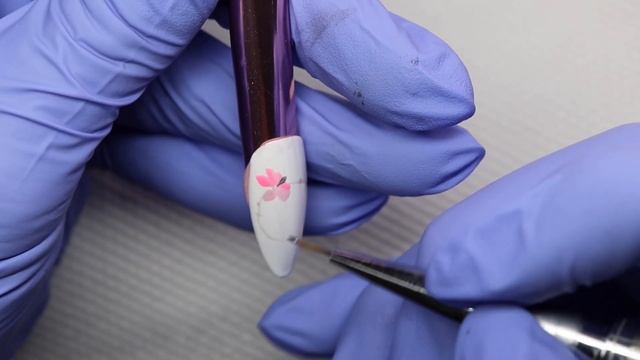 Как рисовать цветы на ногтях? Легко!! Пошаговая инструкция!!! смотреть онлайн