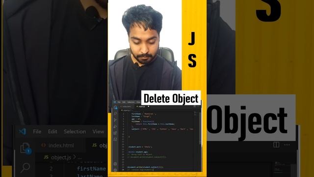 Delete Object Properties In Javascript