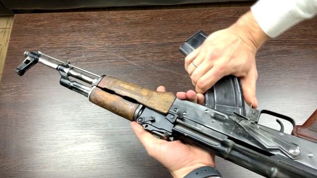 Охолощенный автомат Калашникова (ВПО 925) АКМ. Обзор