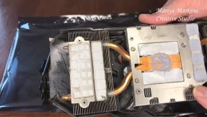 Gigabyte GeForce GTX 1070 разборка, замена термопасты и термопрокладок