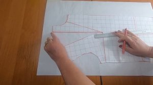 Моделирование складок от горловины. При маленькой нагрудной вытачке.mp4