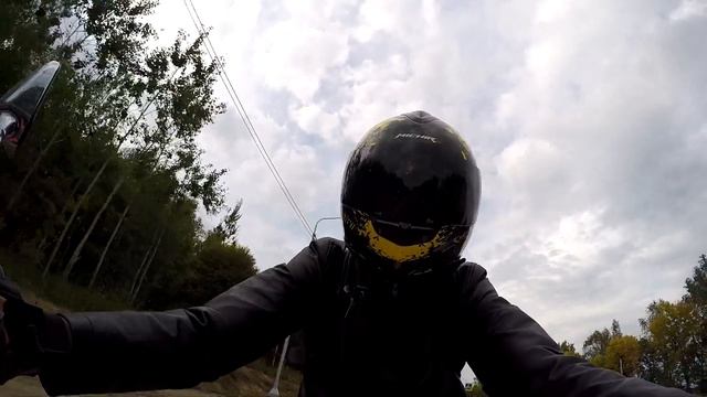 Прохват по трассе на HONDA CB 400 SF смотреть онлайн