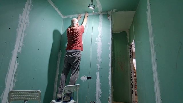 Полная гидроизоляция душевой и шпатлевка ванной комнаты за 20 минут! смотреть онлайн