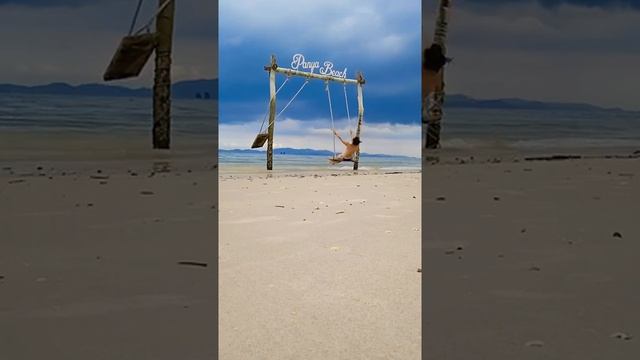 Пляж на Naka island, залив Phang Nga, Пхукет