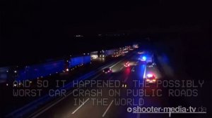 Audi rs6 crash 300km