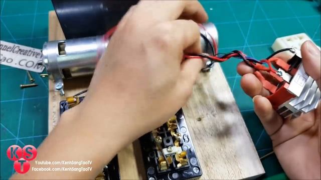 Chế Máy Phát Điện 220v mini với Motor 775 смотреть онлайн