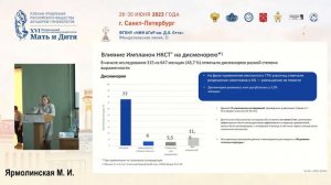 Опыт применения Импланон НКСТ® в реальной клинической практике. Ярмолинская М.И.