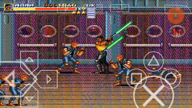 Streets Of Rage Remake PPSSPP (Updating The Settings For A Comfortable Game On Android And More)