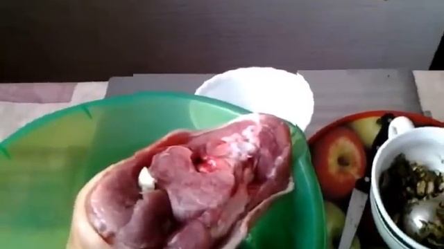 Как приготовить СВИНУЮ РУЛЬКУ .Маринованная рулька в духовке.